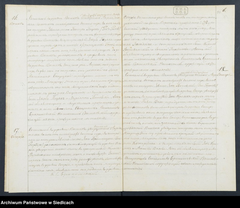 Obraz 9 z jednostki "Akta urodzeń, małżeństw, zgonów"