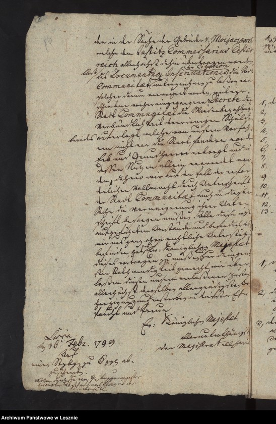 Obraz 19 z jednostki "[Akta zu dem Liquidationsprozess wieder der Fürstl. von Sułkowski