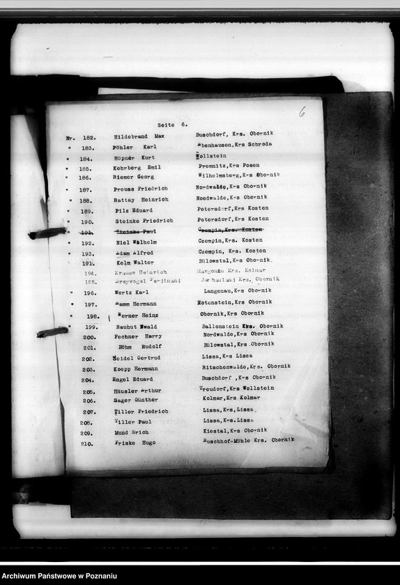 Obraz 10 z jednostki "Todesbescheinigungen I"