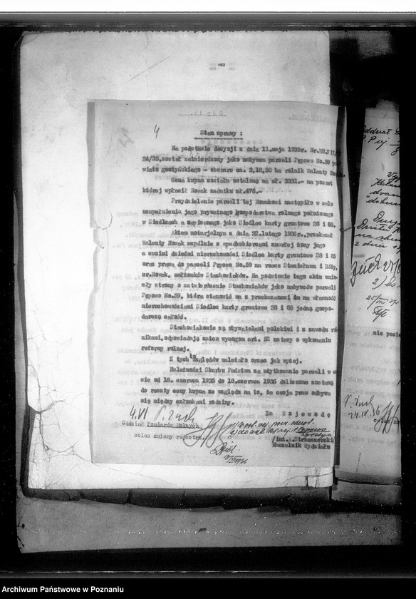 Obraz 8 z jednostki "Postępowanie techniczne przy parcelacji majątku Pępowo powiatu gostyńskiego"