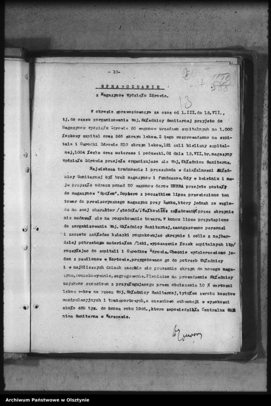 image.from.unit.number "Sprawozdania Wydz. Zdrowia, Kultury i Sztuki, Regionalia Dyrekcji Planowania Przestrzennego"