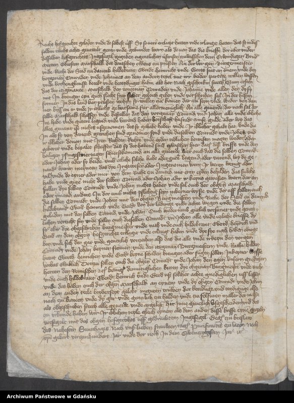 image.from.unit.number "Inceptus et inchoatus est iste Liber in quo continentur copie literarum a Ciuitate Danczik et aliis ciuitatibus huius provincie hinc inde missarum. Anno Domini Millesimo CCCC vicesimo. [Liber missivarum]"