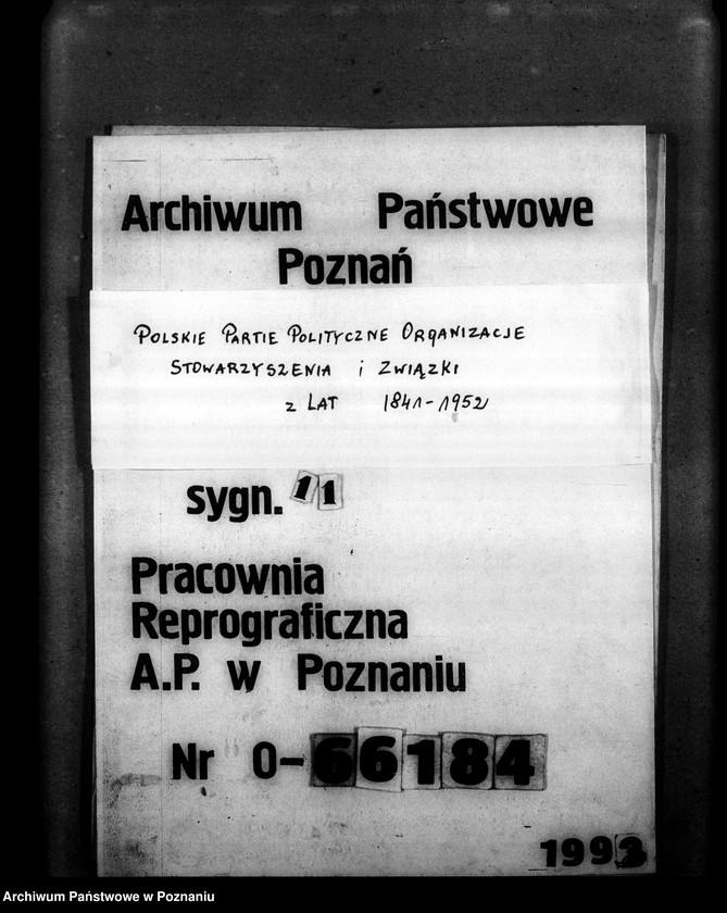 Obraz 1 z jednostki "Korespondencja do prezesa Narodowej Partii Robotniczej w Poznaniu Karola Popiela"