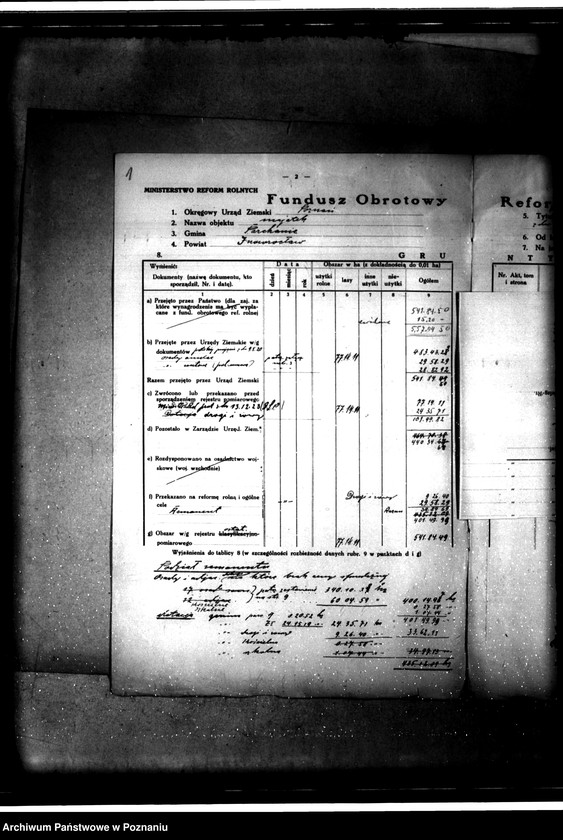 image.from.unit.number "/Majątek Parchanie powiat inowrocławski, Fundusz Obrotowy Reformy Rolnej/"
