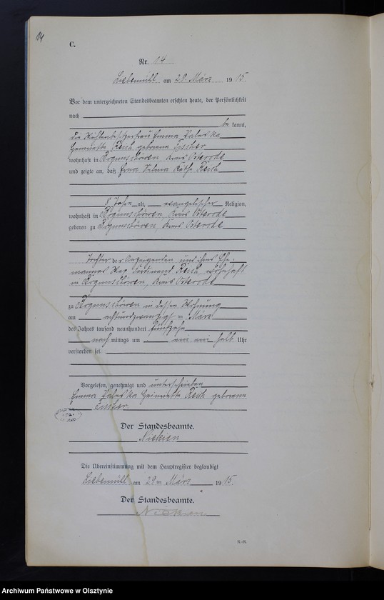 image.from.unit.number "Sterbe-Neben-Register Nr 1 - 81"