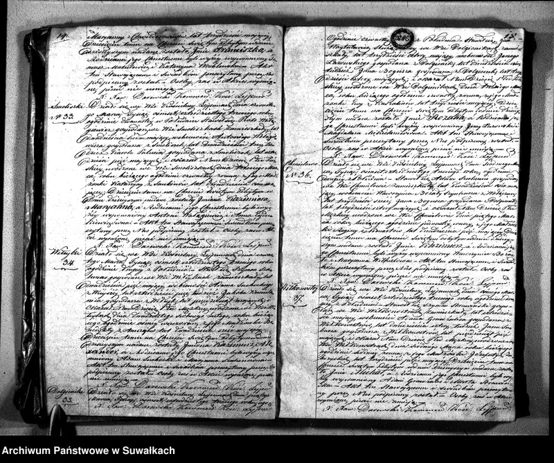 image.from.unit.number "Księga Duplikat Parafij Leypuny o Urodzonych, Zaślubionych i Umarłych w Roku 1843"