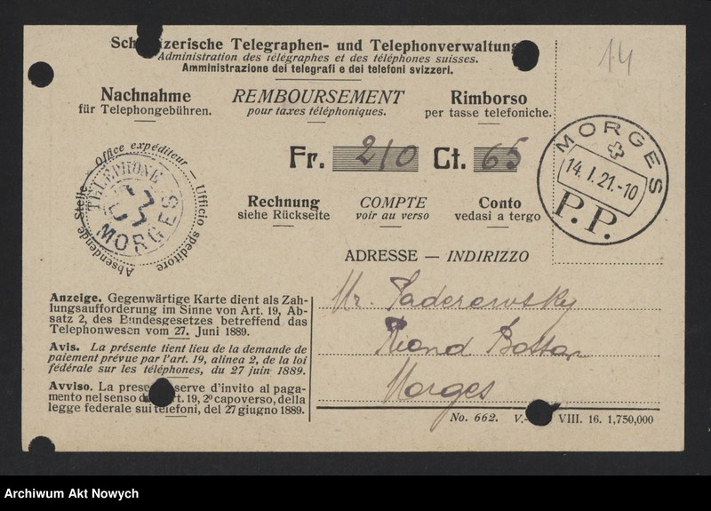 image.from.unit.number "Rachunki i kwity dotyczące utrzymania Riond Bosson"