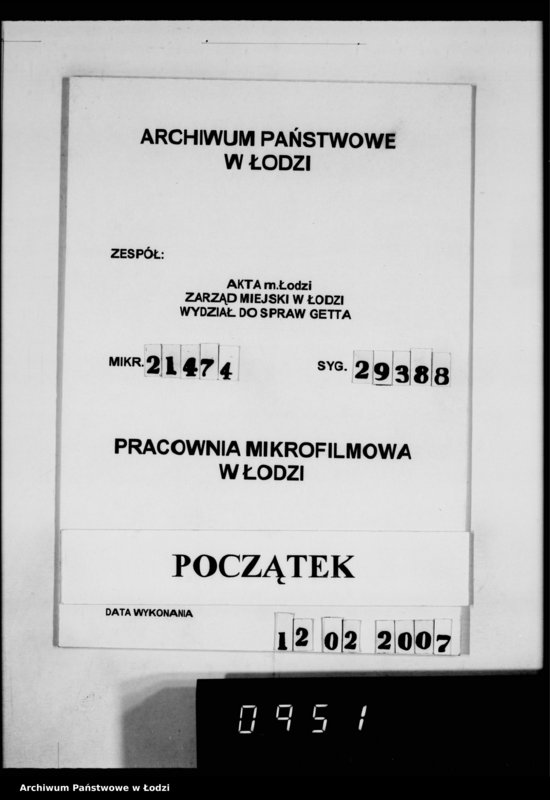 Obraz 1 z jednostki "[Korespondencja z urzędami, instytucjami i firmami]. Lit.Fa-Fy."