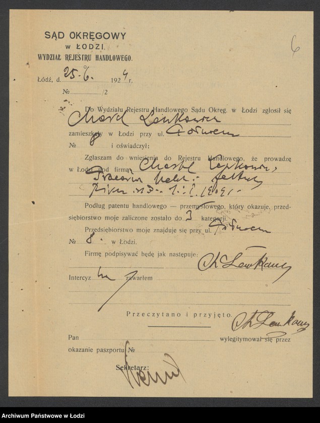 Obraz 8 z jednostki "Chawel Lewkowicz- sprzedaż manufaktury"