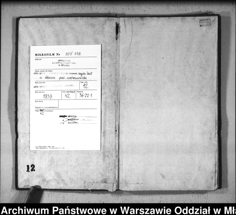 image.from.unit.number "Akta urodzin, małżeństw i zgonów"