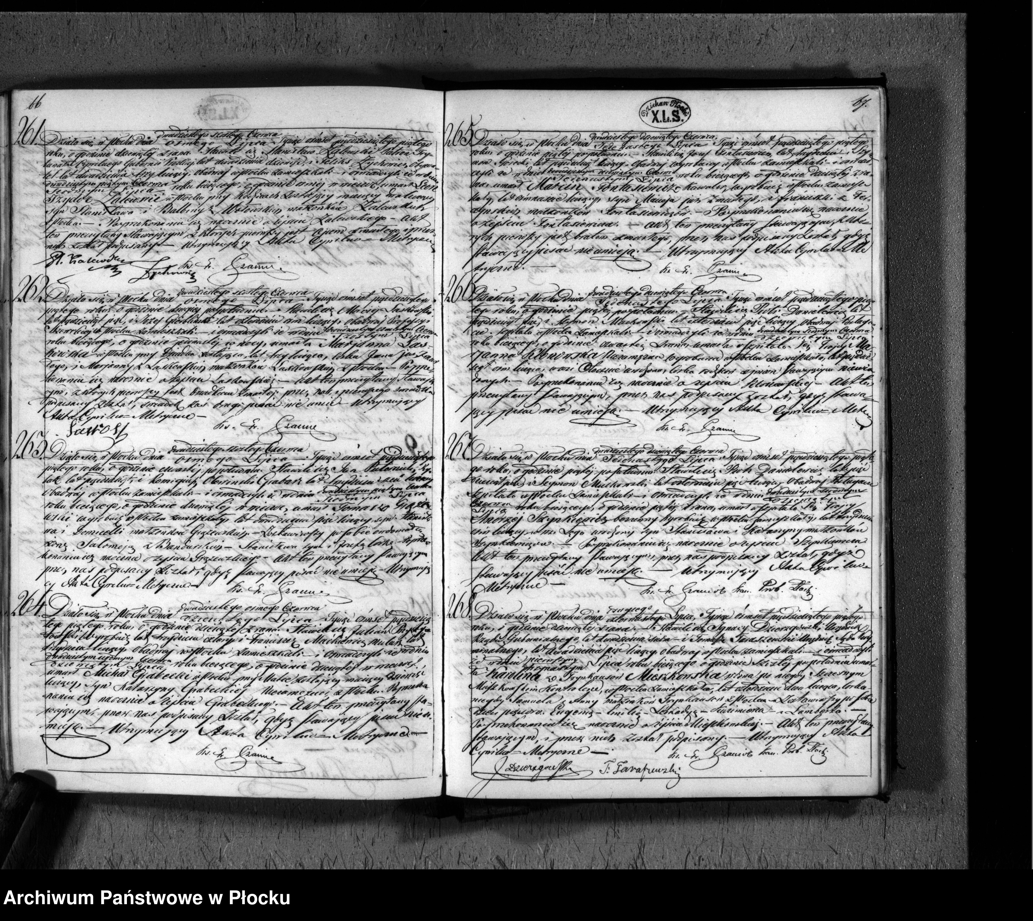 Skan z jednostki: Akta urodzeń, małżeństw i zgonów