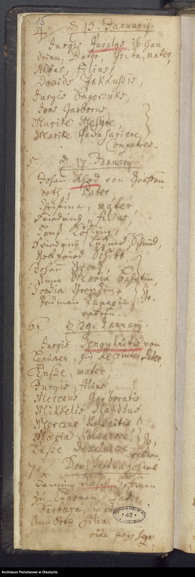 image.from.unit.number "Taufregister der Kirche zu Jodlauken"