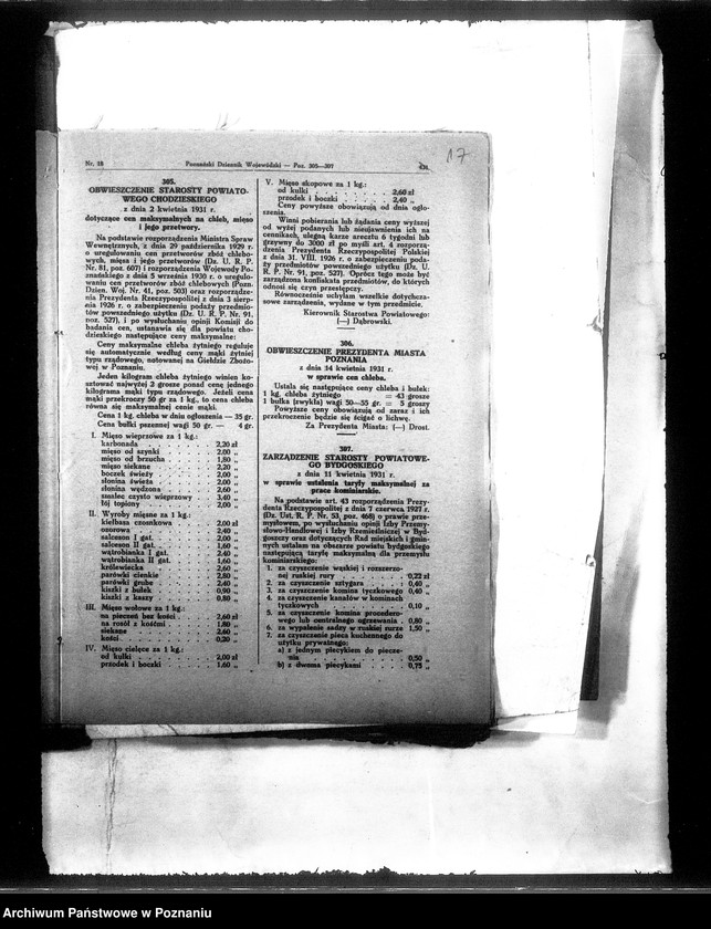 Obraz 20 z jednostki "Bildung einer Draenage-Genossenschaft in Schadlowitz im Kreise Inowrazlaw /Szadłowice powiat inowrocławski/"