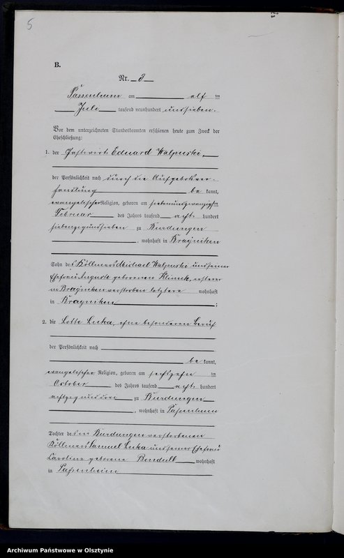 image.from.unit.number "Heirats-Haupt-Register Nr 1 - 9 [1907], Nr 1-11 [1908], Nr 1-16 [1909], Nr 1-12 [1910]"