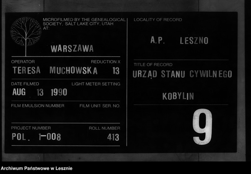 Obraz 1 z jednostki "[Księga zgonów]"