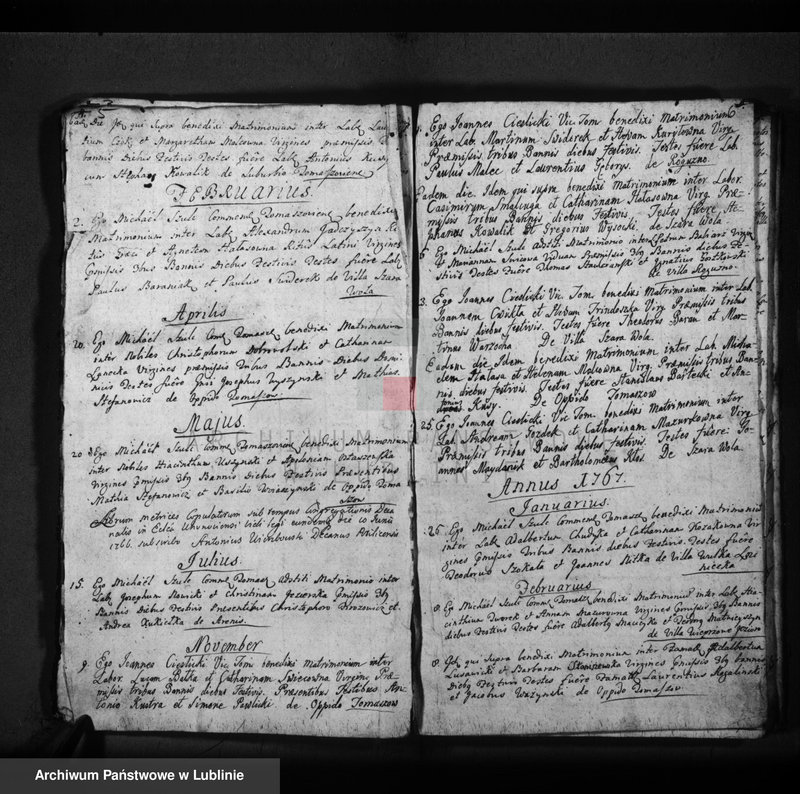 Obraz 6 z jednostki "Księga zaślubionych i zmarłych"