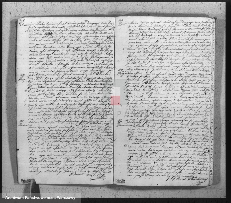 Obraz 11 z jednostki "Akta urodzeń, małżeństw, zgonów"