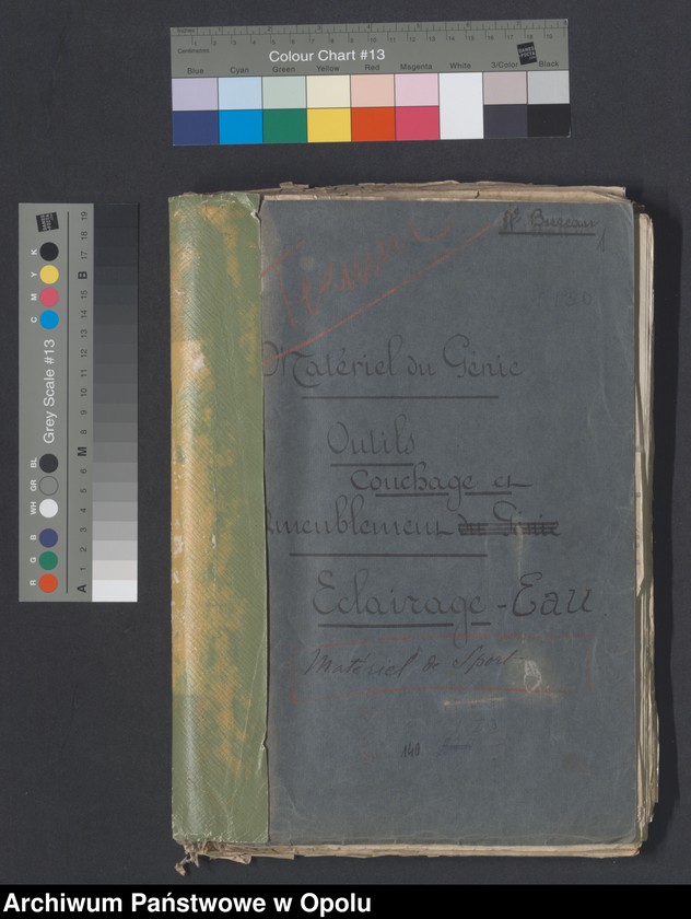 Obraz 3 z jednostki "Materiel du Genie-Outils Couchage et Ameublement-Eclairage-Eau-Materiel de Sport /Korespondencja i zarządzenia w sprawie zaopatrzenia w narzędzia, sypialnie, umeblowanie, oświetlenie.../ 27.01.1920 - 14.08.1921"