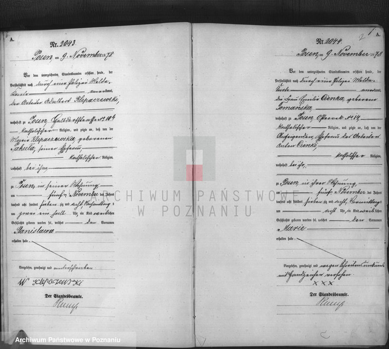 Obraz 5 z jednostki "Księga urodzeń t. IV"