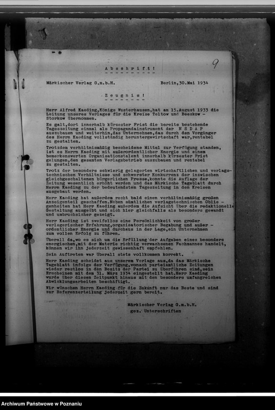 Obraz 13 z jednostki "Bewerbungen um Anstellung im Beamtendienst"