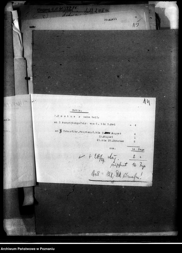 Obraz 18 z jednostki "Korespondencja w sprawie miejscowych Niemców, którzy zginęli w 1939 roku K - Z"