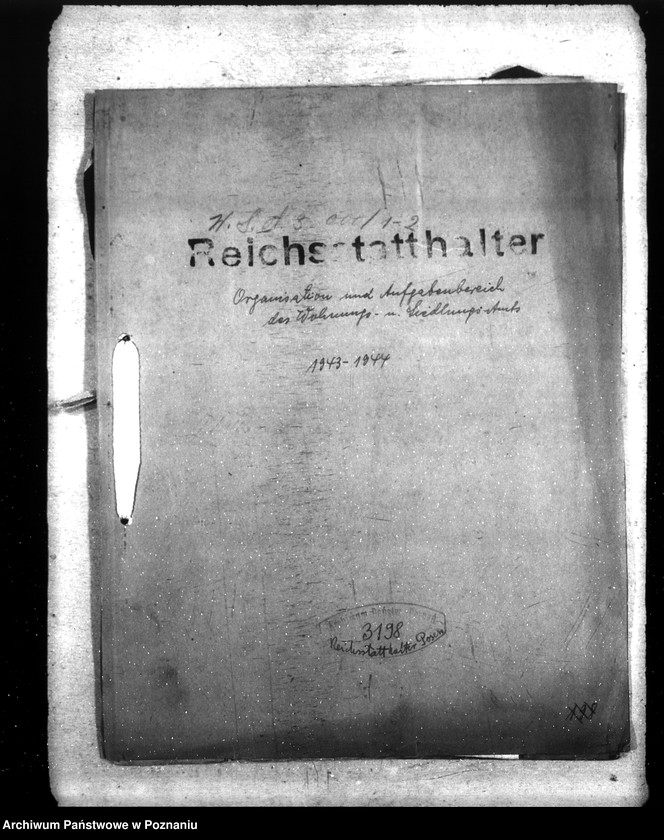 Obraz 4 z jednostki "Organisation und Aufgabenbereich des Wohnungs - und Siedlugsamts"