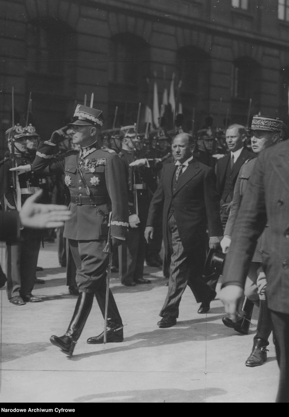 image.from.unit.number "Wizyta Generalnego Inspektora Sił Zbrojnych RP generała Edwarda Rydza-Śmigłego we Francji - pobyt w Paryżu"