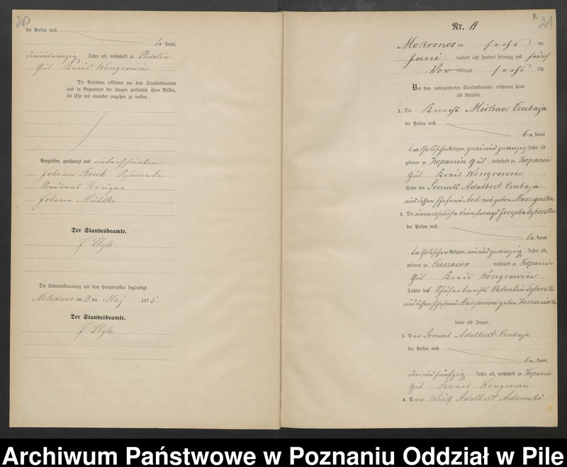 image.from.unit.number "Księga małżeństw"