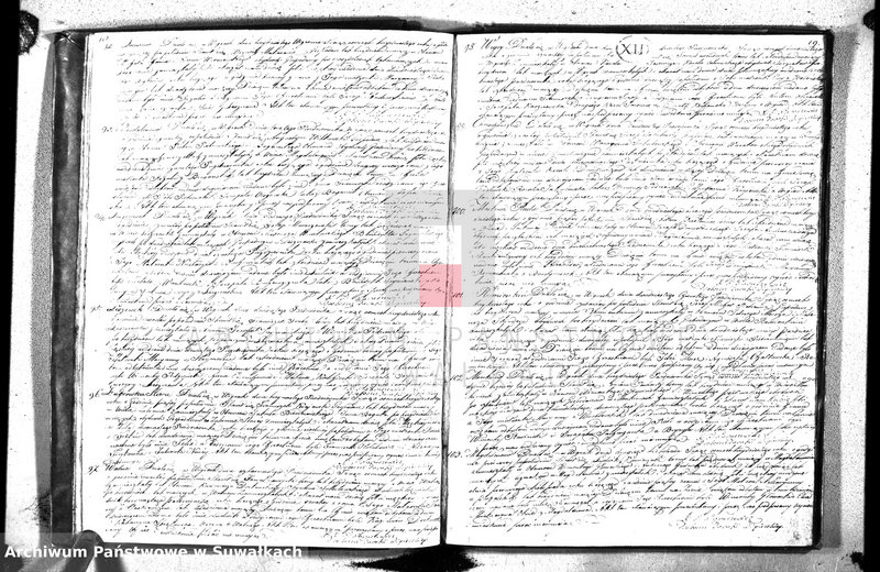 image.from.unit.number "Księga duplikat urodzonych, zaślubionych y umarłych parafii wigierskiey z roku 1830"