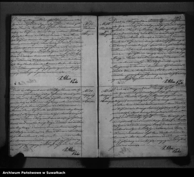 image.from.unit.number "Duplikat do zapisywania aktów urodzeń, zeyścia i ślubów w Parafii zwanej Wiżayny na rok 1855"