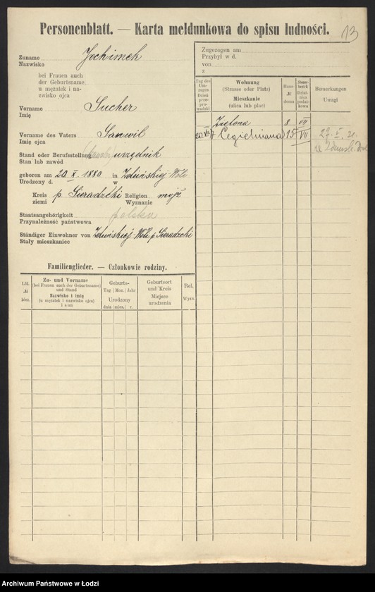 image.from.unit.number "[Spis ludności Łodzi] Joachimek - Joskoszek"