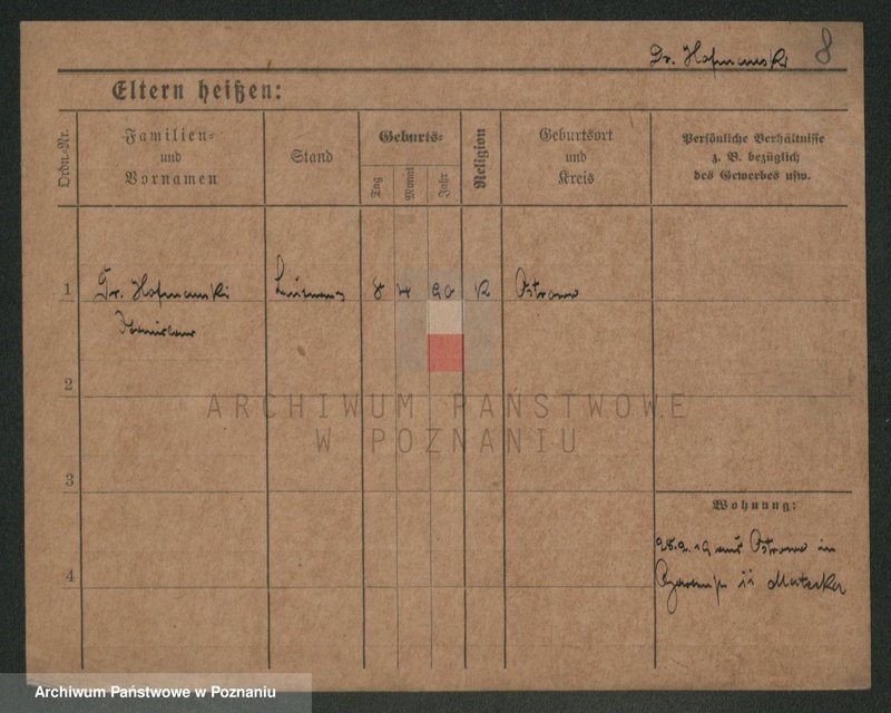 Obraz 8 z jednostki "Hofmański - Holc (-z, tz)"