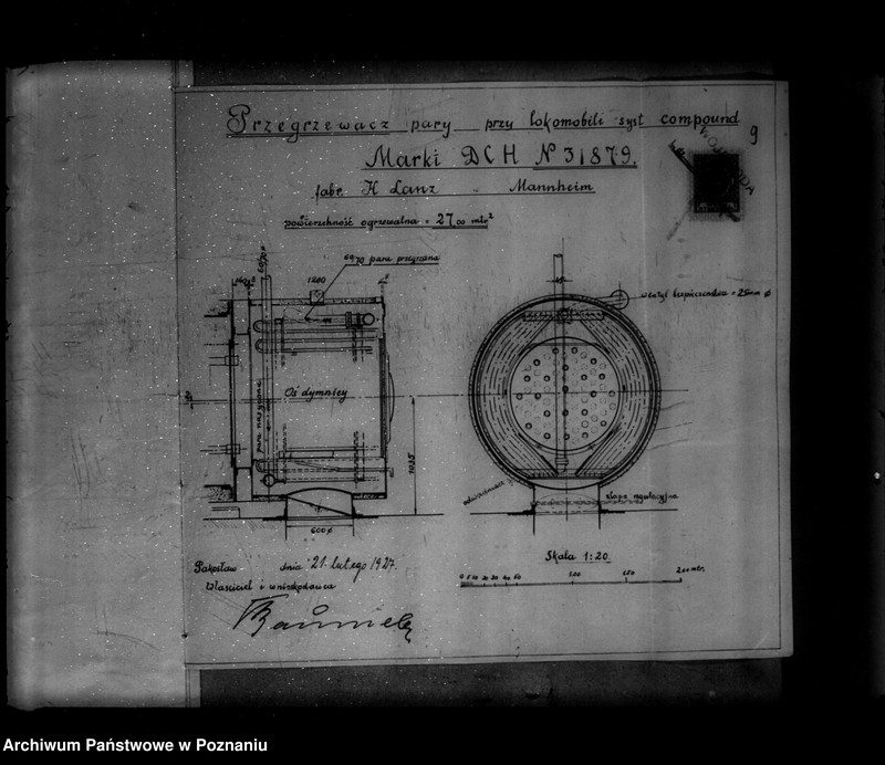 image.from.unit.number "Młyn parowy mleczarnia i olejarnia P. Baumelera w Pakosławiu powiat rawicki nr woj. kotła 1976"