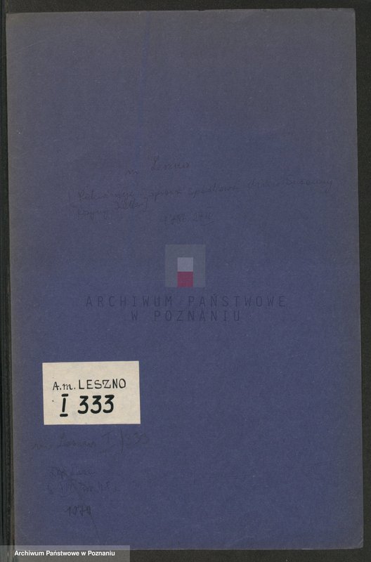 Obraz 1 z jednostki "Rekwizycja miasta Bojanowo- sprawa spadkowa dzieci Susanny Rosyny Keller; język niemiecki"