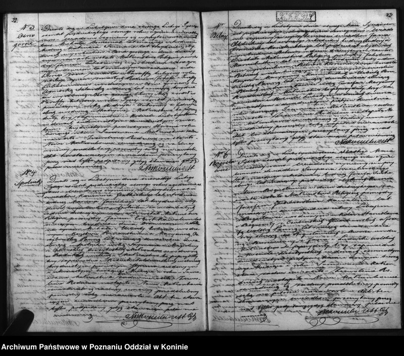 Obraz 19 z jednostki "Dowody urodzonych, zaślubionych i zmarłych"