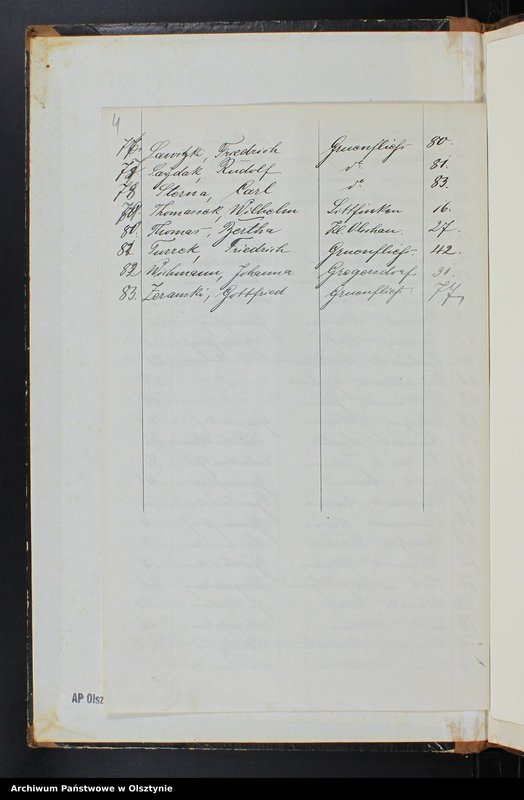 image.from.unit.number "Sterbe-Neben-Register Nr 1 - 83"