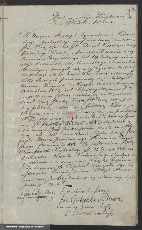 image.from.unit.number "Księga czeladników zgromadzenia kunstu korduainskiego i garbarskiego w mieście Władysławowie"