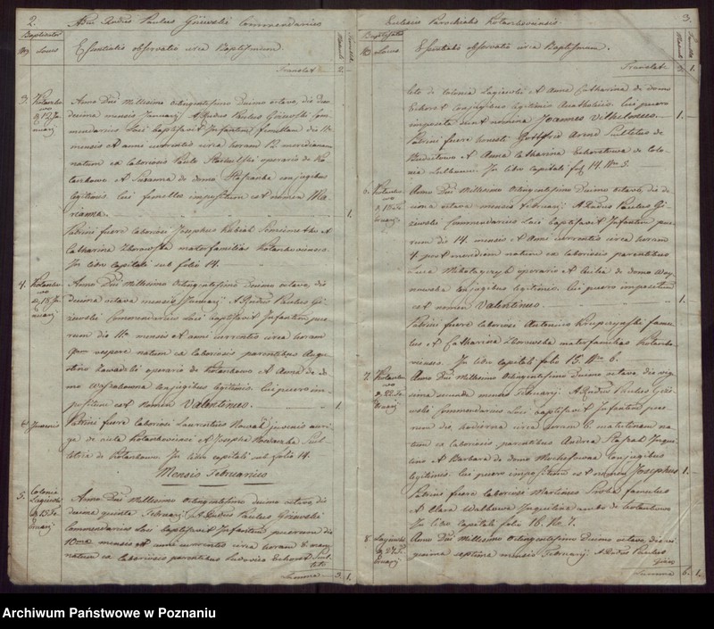 Obraz z jednostki "Duplikaty Urodzonych, Zaślubionych i Zmarłych."