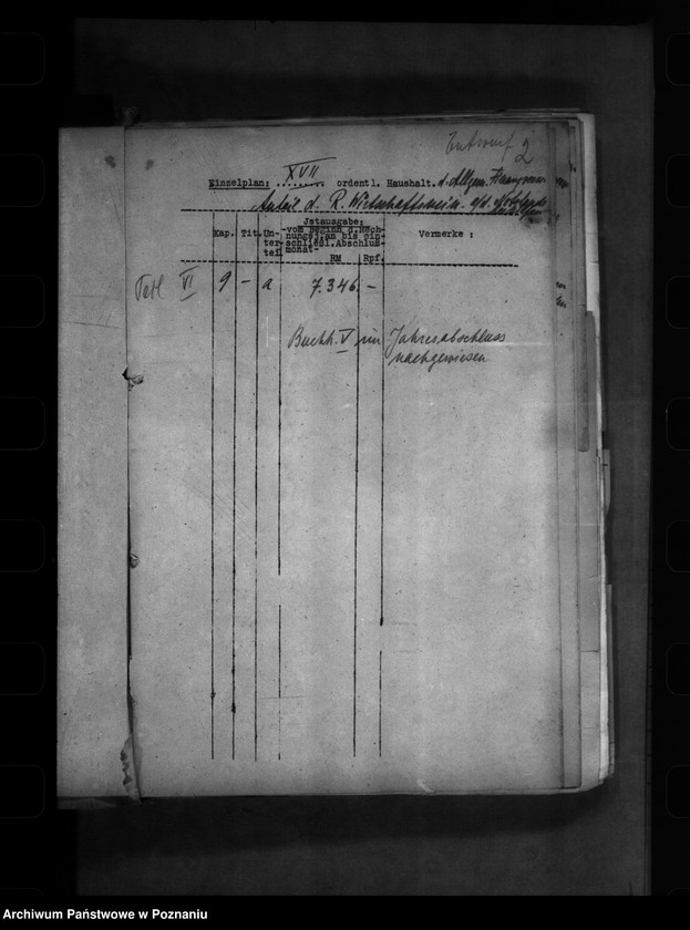 Obraz 6 z jednostki "Reichsdomänenverwaltung. Reichsbodenfonds. Reichswasserwirtschaftsverwaltung. Landeskulturverwaltung"