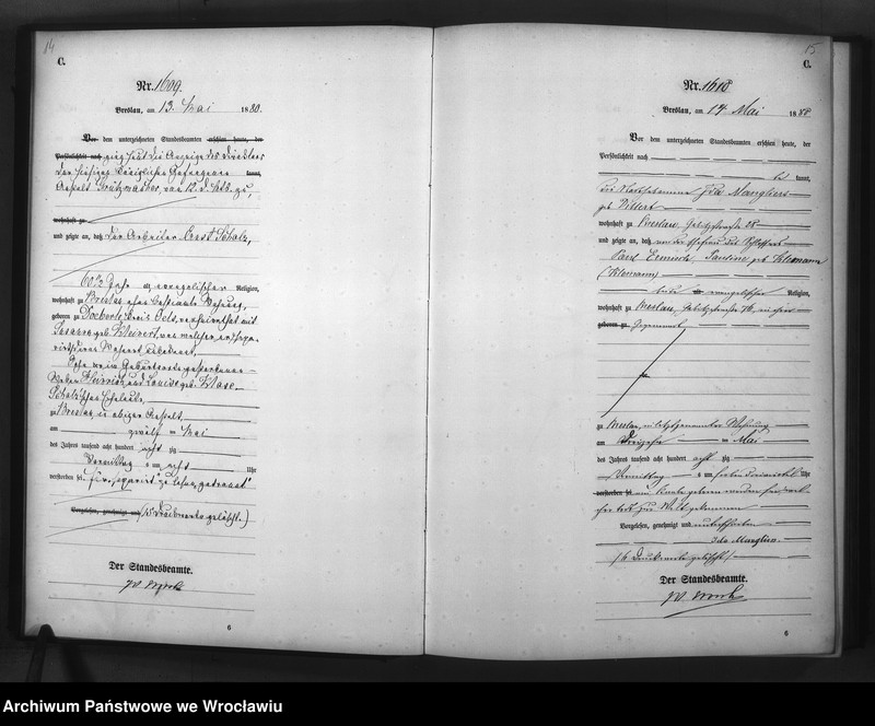 image.from.unit.number "Sterbe-Haupt-Register Breslau II 1880 Band 5"