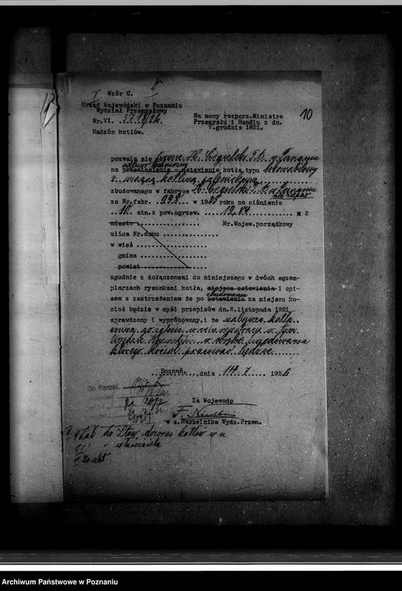 Obraz 16 z jednostki "Majętności Gościeszyn powiat wolsztyński nr woj. kotła 6200"