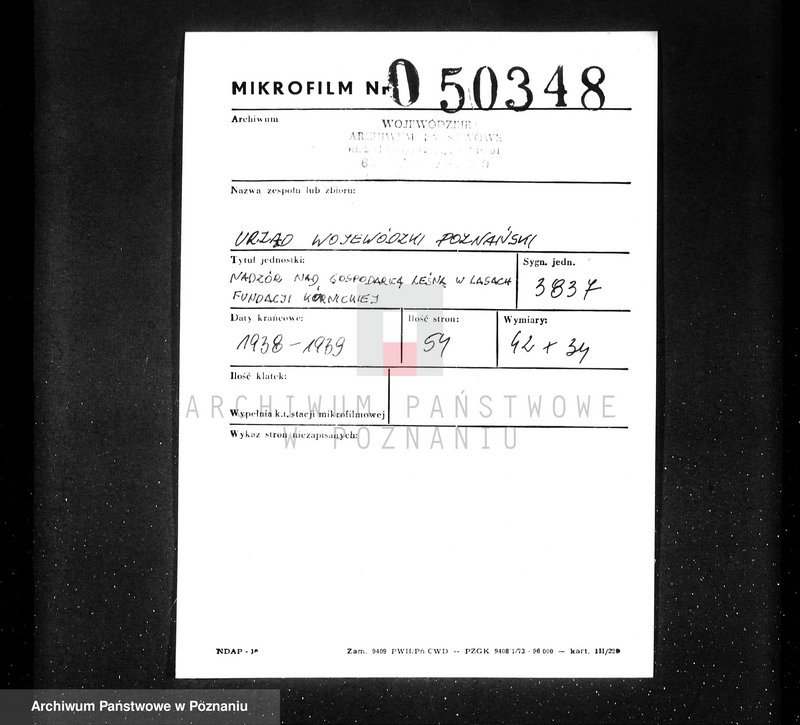 image.from.unit.number "Nadzór nad gospodarką leśną w lasach fundacji kórnickiej"