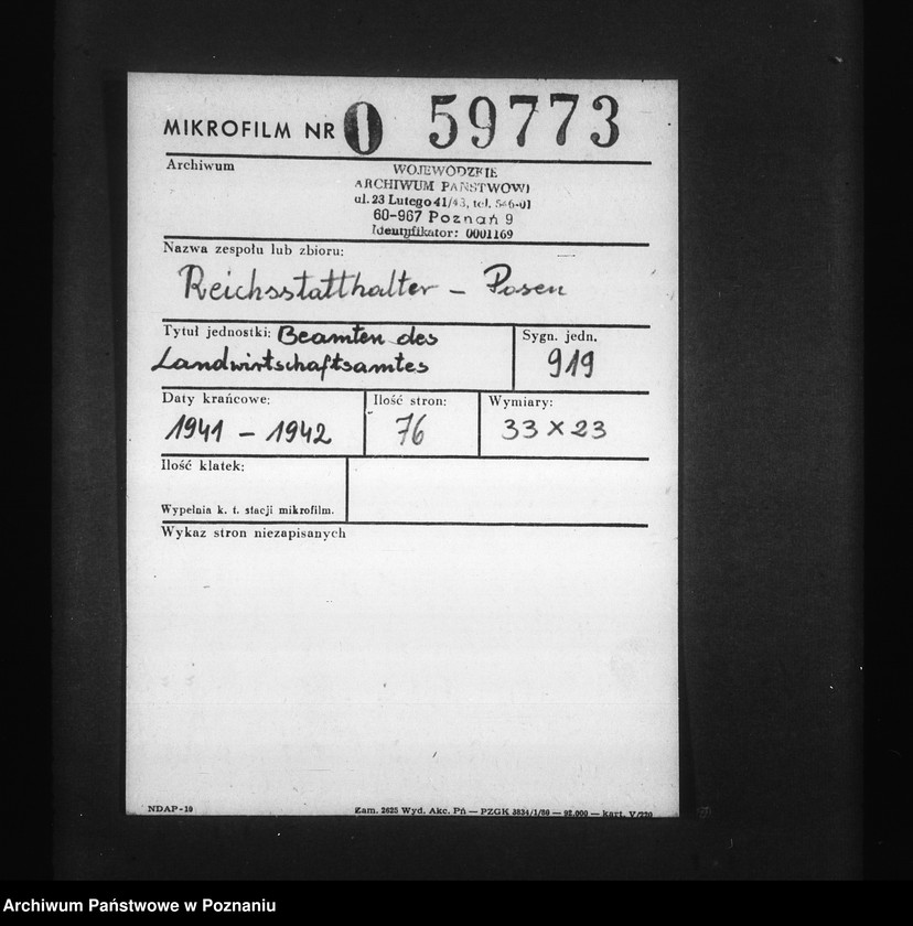 Obraz 2 z jednostki "Beamten des Landwirtschaftsamtes"