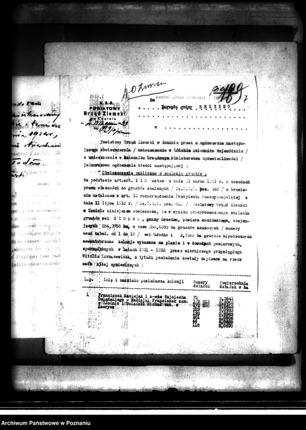 image.from.unit.number "Regulacja hipoteczna scalonych gruntów we wsi Głodno powiatu konińskiego"