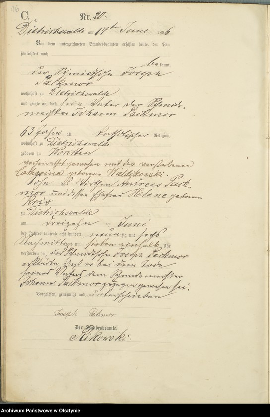 image.from.unit.number "Sterbe-Haupt-Register Nr 3 - 4 i 7 - 50"