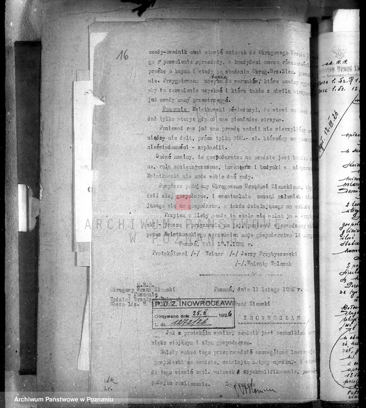 Obraz 20 z jednostki "Białowieżyn III w powiecie żnińskim osada rentowa"