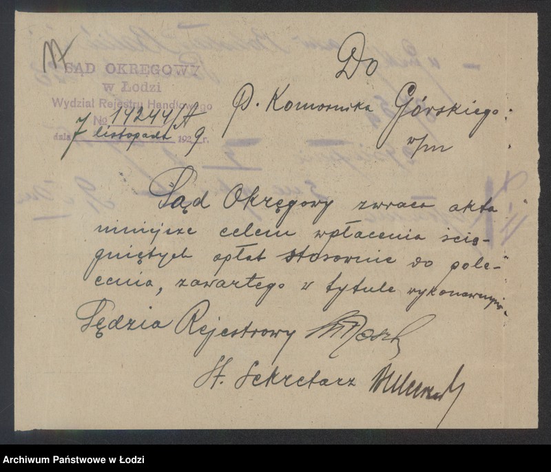 Obraz 19 z jednostki "Henoch Ketler- drobna sprzedaż manufaktury"