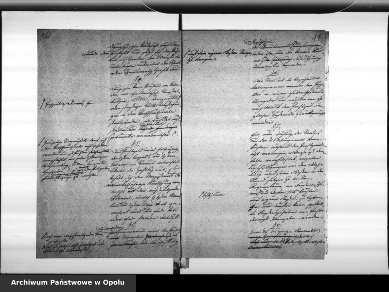 Obraz 11 z jednostki "Acta des Magistrats zu Oppeln betreffend die Verpachtung des Rathhaussaales"