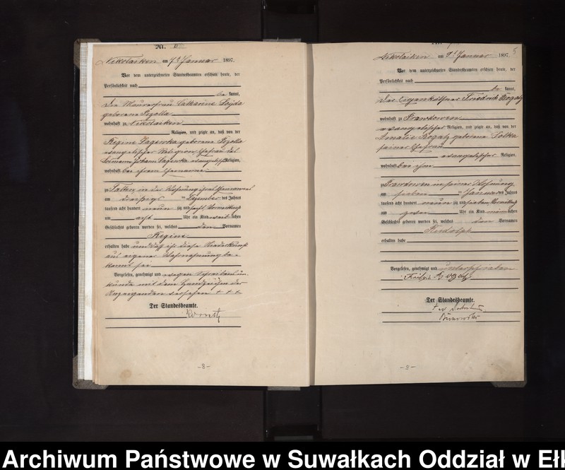 image.from.unit.number "Geburts-Haupt-Register des Königlichen Preussischen Standes-Amtes Nikolaiken Kreis Sensburg"
