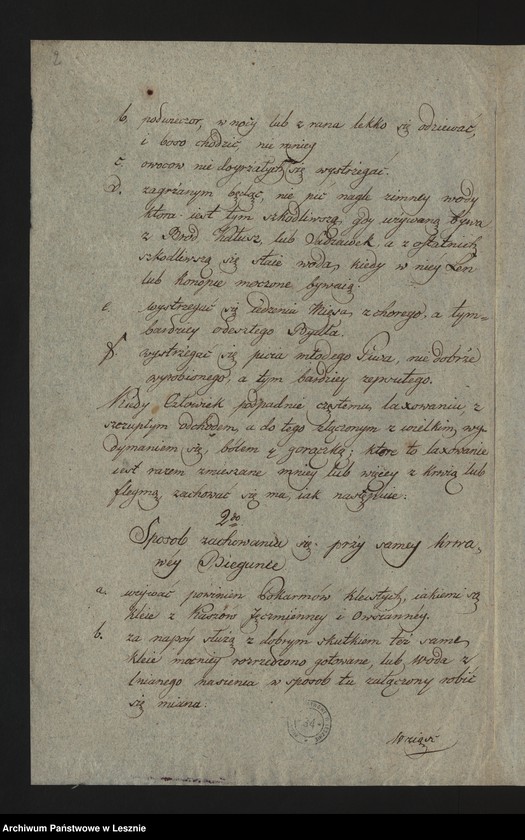 Obraz 4 z jednostki "[Instrukcja względem zachowania się w czasie teraźniejszym od panującej krwawej biegunki]"